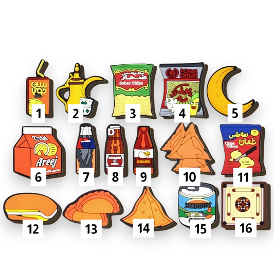 Foodie Crocs Charms
